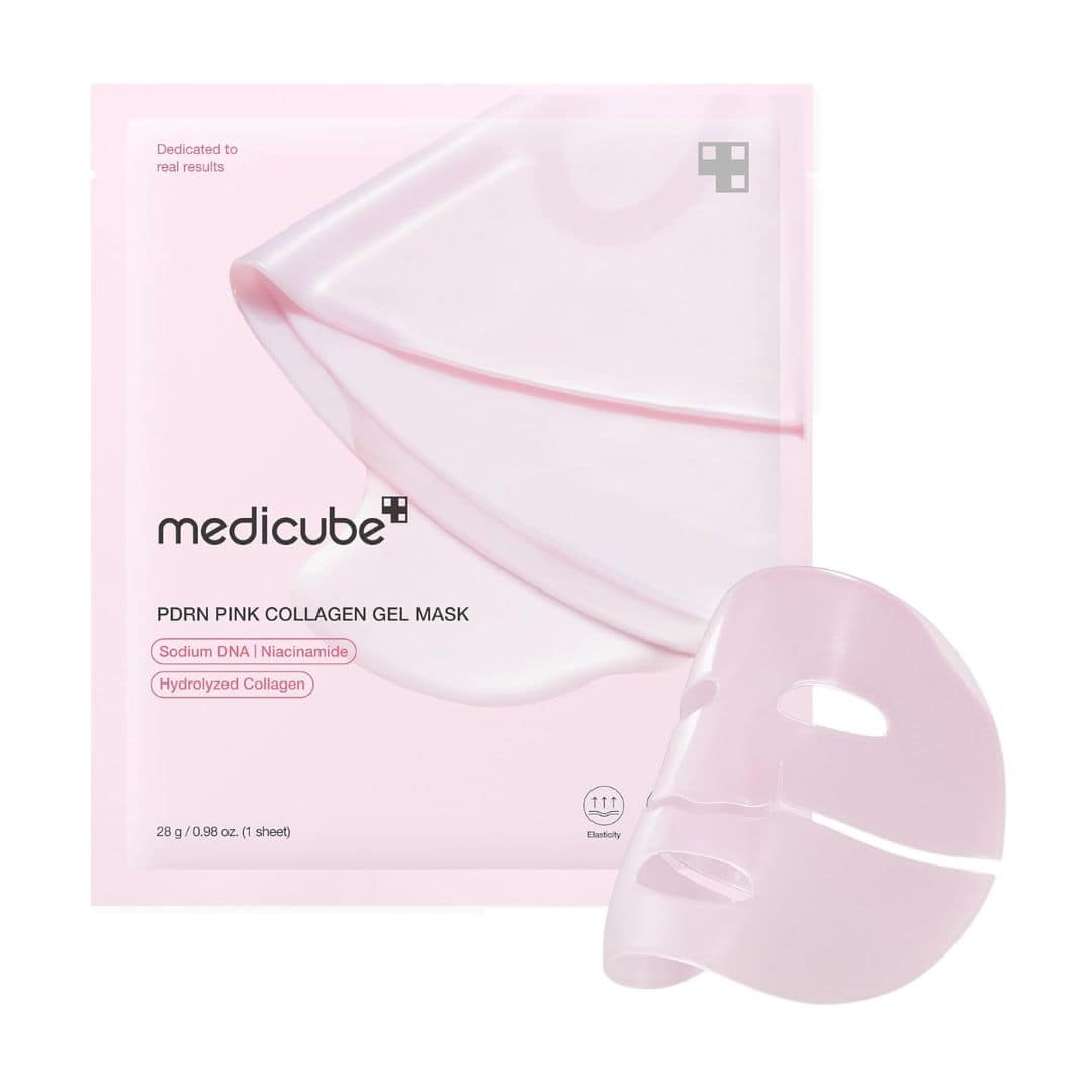 Masques Gel Collagène Medicube – Pack 4 | Routine Éclat Ecloria