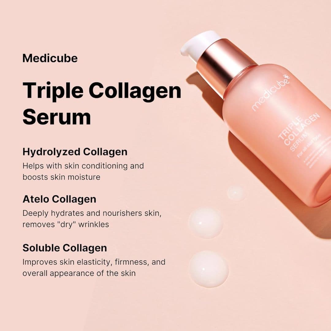 Sérum Triple Collagène Medicube 4.0 – Fermeté & Éclat | Ecloria