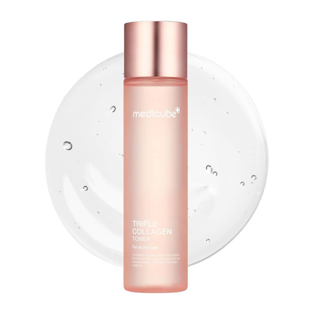 Toner Triple Collagène Medicube 4.0 – Hydratation & Préparation | Ecloria