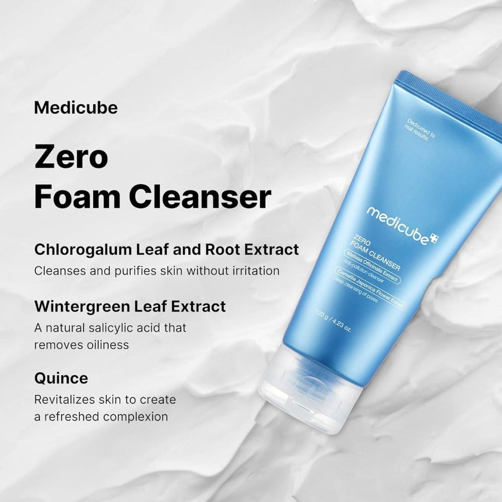 Nettoyant Mousse Zero Medicube – Peau Nette & Fraîche | Ecloria